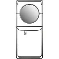 White Label Wall rack mirror duco