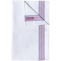 Kariban Pack 10 Theedoek met 5?strepen 'Origine France Garantie' White - K139 - Maat One Size