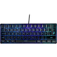 Verbatim KingPin X1 60% RGB Gaming Keyboard QWERTZ (IT)