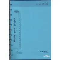 Atoma Agenda - Brepols 2022 1week/2pag kleur blauw A4 formaat