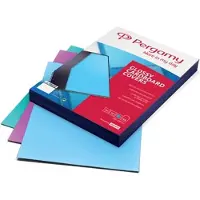 Pergamy omslagen ft A4, 250 micron, glanzend, pak van 100 stuks, trendy roze