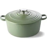 B+K Bk bourgogne braadpan olive green 28 cm gietijzer