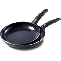 Greenpan Cambridge Keramische Koekenpannenset - Ø24 + Ø28 cm - Inductie