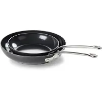 Greenpan Barcelona Koekenpan Ø20 & 28 Cm 2 Delen - Koekenpannen Aluminium Black - CC001865-001