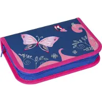 Eberhard Faber etui - gevuld - 31-delig - 2-laags - blauw/roze - EF-577471
