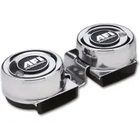Marinco Mini Twin Compact 12v Horn Zilver