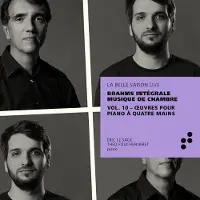OUTHERE Eric Le Sage & Theo Fouchenneret - Brahms: Œuvres Pour Piano A Quatre Mains (2 CD)