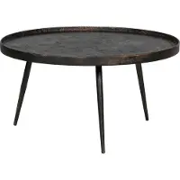 Woood Bounds Bijzettafel XL - Metaal - Antique Goud - 40x76x76