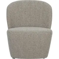 Vtwonen Lofty Fauteuil - Gemeleerde Stof - Naturel/Beige - 75x68x72 cm