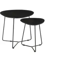 LivingFurn salontafel ivy 70x70x43 mangohout