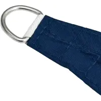 vidaXL Zonnescherm driehoekig 5x7x7 m oxford stof blauw