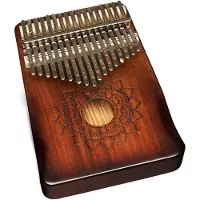 Stagg 17 Key Pro Series Kalimba Mahogany