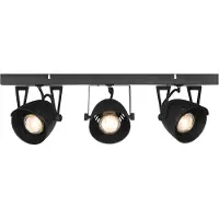 Present Time - Spot Cap - Zwart - 10x48x14cm