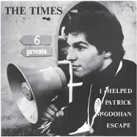 Konkurrent Times - I Helped Patrick McGoohan Escape (7" Single) (Limited Edition) (Coloured Vinyl)