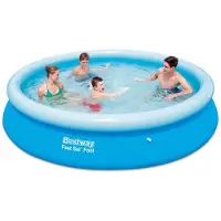Bestway zwembad rond opblaasbaar 366 x 76 cm 57273