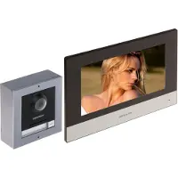 Hikvision Complete intercom kit RVS met PoE switch