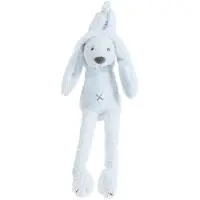 Happy horse Konijn Richie Muziekknuffel - Blauw - Baby cadeau