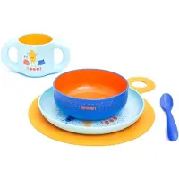 Suavinex Kinderservies + bestek, Hygge Jongen