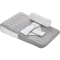 BABYJEM Baby Refluxkussen met zijkussens grey