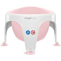 ABAKUS Baby badring - ANGEL CARE - Roze en wit - Vanaf 6 maanden - Baby - Voor baby's die zelfstandig kunnen zitten