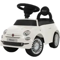 Eco toys Fiat 500 Wit Loopauto HZ8620