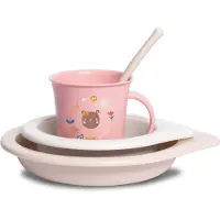 Suavinex Forest Roze 4-delig Dinerset SXZFEE070294