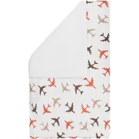 Bink Bedding Planes Choco 100x135cm Dekbedovertrek BB121602