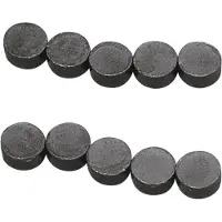 Rayher Hobby Materialen Rayher hobby magneten - 30x - rond - knutsel/koelkast magneten - 8 x 4 mm