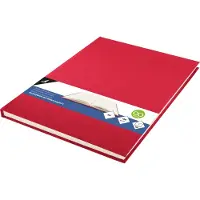 Kangaro dummyboek - A4 - rood - 160 blanco pagina's - hard linnen cover