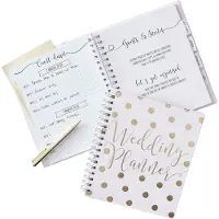 My Dream Day Weddingplanner licht roze met goud bruiloft 70 pagina's