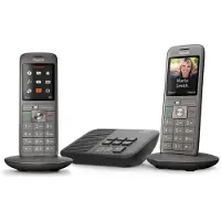 Gigaset Draadloze telefoon CL660A Duo Antraciet