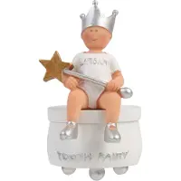 BamBam Dose für Milchzähne - 9 cm - Weiß - - One Size - Zahnbox
