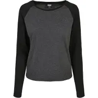 Urban Classics Shirt donkergrijs / zwart