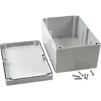 Hammond Electronics 1554VBGY Universele behuizing 240 x 160 x 120 ABS Grijs 1 stuk(s)