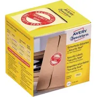 Avery Verzegelingsetiket Ø 38 mm, rood, permanent klevend 7312