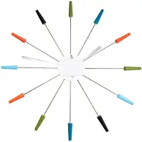 Nextime NE-2610VI Wandklok 58 cm RVS Plug Inn