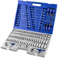 Expert by Facom diverse gereedschapsset | 126-delig | doppen 1/4 en 3/8 - E034835