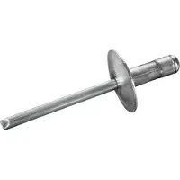 Goebel - 500 x Multi-Grip blindklinknagels (Ø x L) 4 x 14 mm - Alu Aluminium AlMG 2,5 / Staal verzinkt - Grote kop - MULTI - 7772140140 - Popnagel