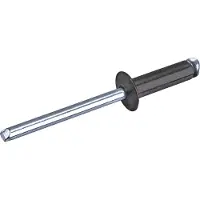 Goebel - 1000 x Gelakte blindklinknagels (Ø x L) 4 x 10 mm - Alu Aluminium AlMG 3,5 / Staal verzinkt - Vlakke kop - RAINBOW STANDARD - 7900540100 - ISO15977 - Popnagel