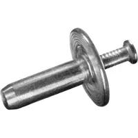Goebel - 250 x Hamerslag blindklinknagels (Ø x L) 4,8 x 35 mm - Alu Aluminium AlMG 3 / RVS A2 - Vlakke kop - HAMMER - 6060648350 - Popnagel