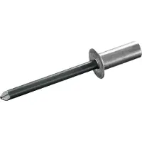 Goebel - 500 x Gesloten blindklinknagels (Ø x L) 4 x 14 mm - Alu Aluminium AlMG 5,0 / Staal verzinkt - Verzonken kop - CUP - 2171140140 - ISO15974 - Popnagel