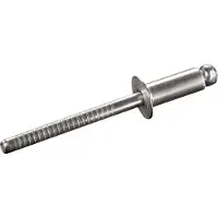 Goebel - 500 x Blindklinknagels (Ø x L) 4,8 x 12 mm - RVS A2 / RVS A2 - Verzonken kop - STANDARD - 7035148120 - ISO15984 - Popnagel