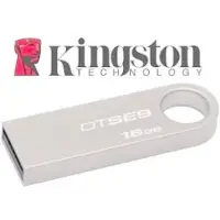 Kingston Aluminium USB flash drive Zilver DTSE9H/16GB - Verpakking van 5 stuks ( 1,99 eur per stuk !! )