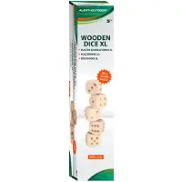 Alert - XL dobbelset van hout, compleet met scoreblok