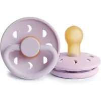 Frigg Fopspeen Moon Latex 0-6mnd Soft Lilac