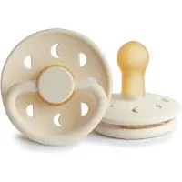 Frigg - Moon Latex Fopspeen - Cream / T1/0-6Maanden