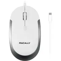 Macally UCDYNAMOUSE Optische USB-C muis Wit
