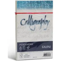 Favini Perkament Enveloppen 120×180 mm (J7) – 25 stuks – 90 g/m² – Naturel – Pergamena Calligraphy Naturale – Voor Uitnodigingen, Wenskaarten & Ceremoniële Post – Inkjet Geschikt – Made in Italy