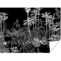 PosterMonkey Poster Palm - Jungle - Tropical - 80x60 cm
