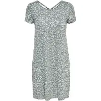 ONLY Jurk 'ONLBera' pastelgroen / wit